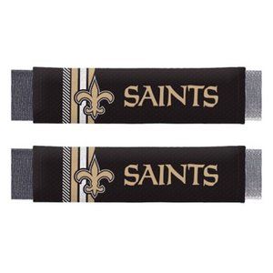 🏈🆕 NEW ORLEANS SAINTS RALLY SEATBELT PADS - 2 PACK - UNISEX